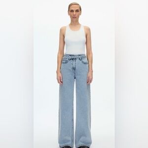 3.1 Phillip Lim Light Blue Flare Jeans